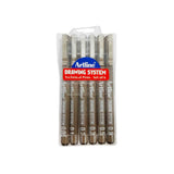 Artline Drawing System Technical Pen Black Set - Choose Your Pack