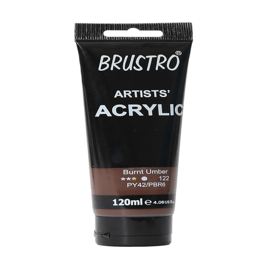 Brustro Acrylic Paint 120ml - Artist Grade Colours - Loose Tubes