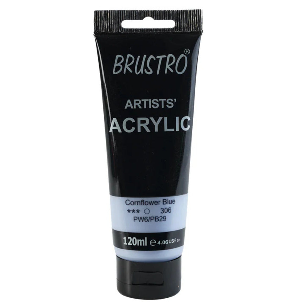 Brustro Acrylic Paint 120ml - Artist Grade Colours - Loose Tubes