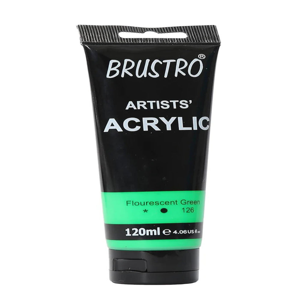 Brustro Acrylic Paint 120ml - Artist Grade Colours - Loose Tubes
