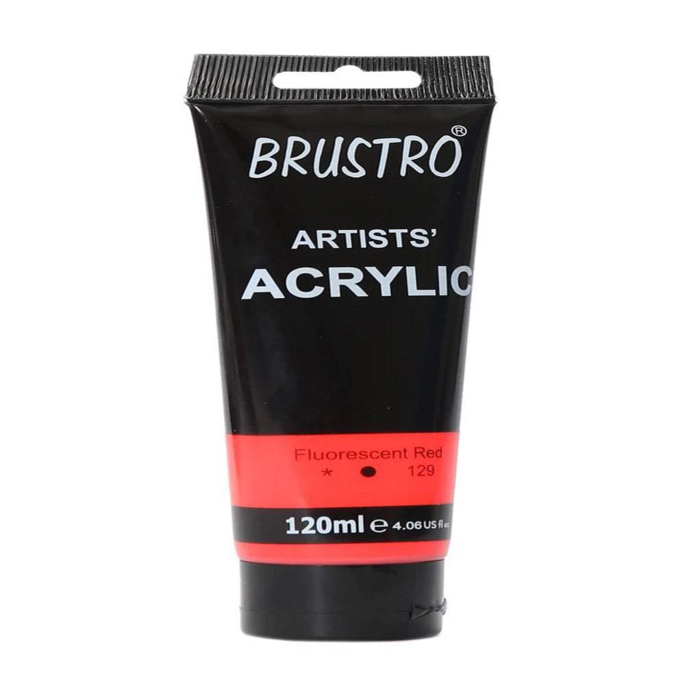 Brustro Acrylic Paint 120ml - Artist Grade Colours - Loose Tubes
