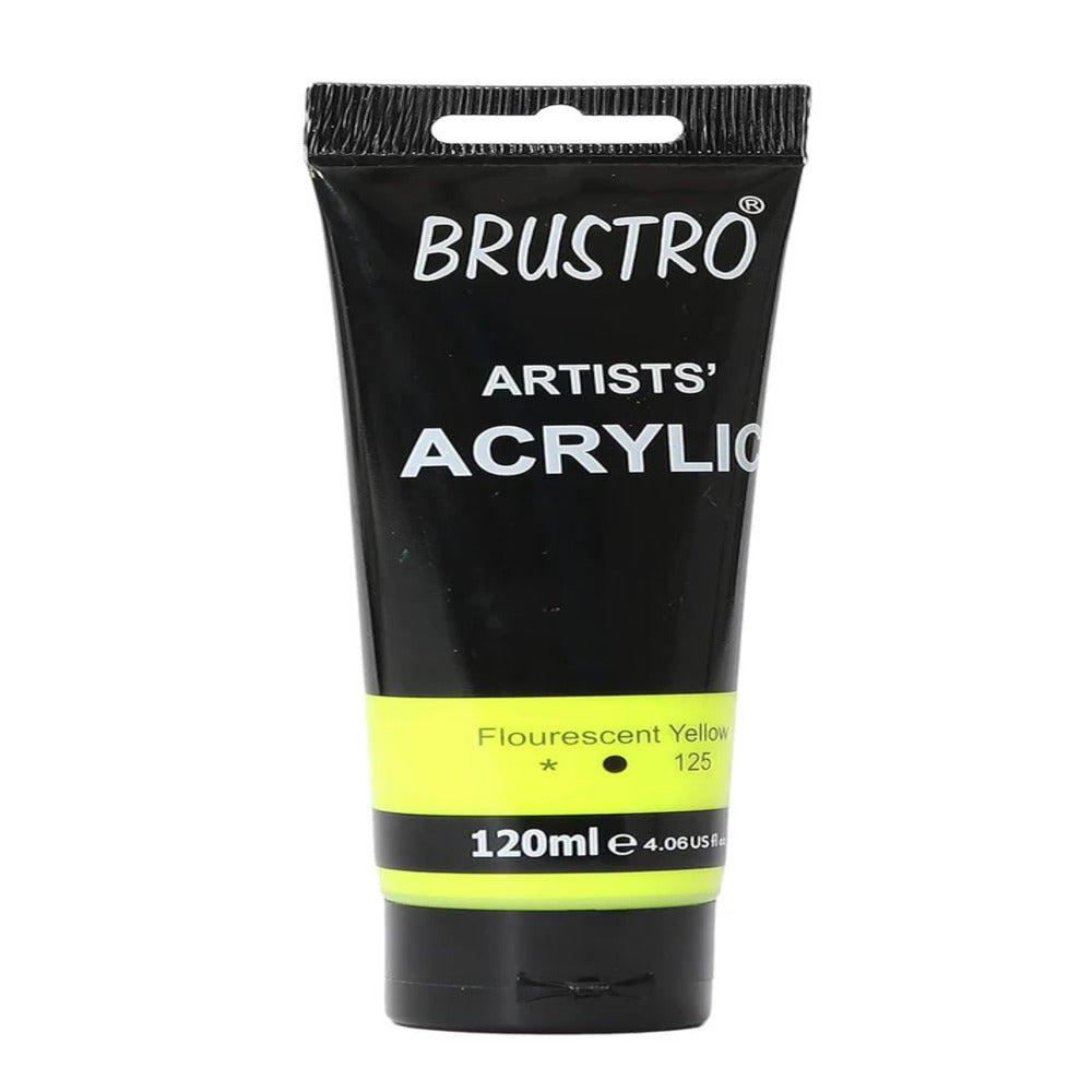 Brustro Acrylic Paint 120ml - Artist Grade Colours - Loose Tubes