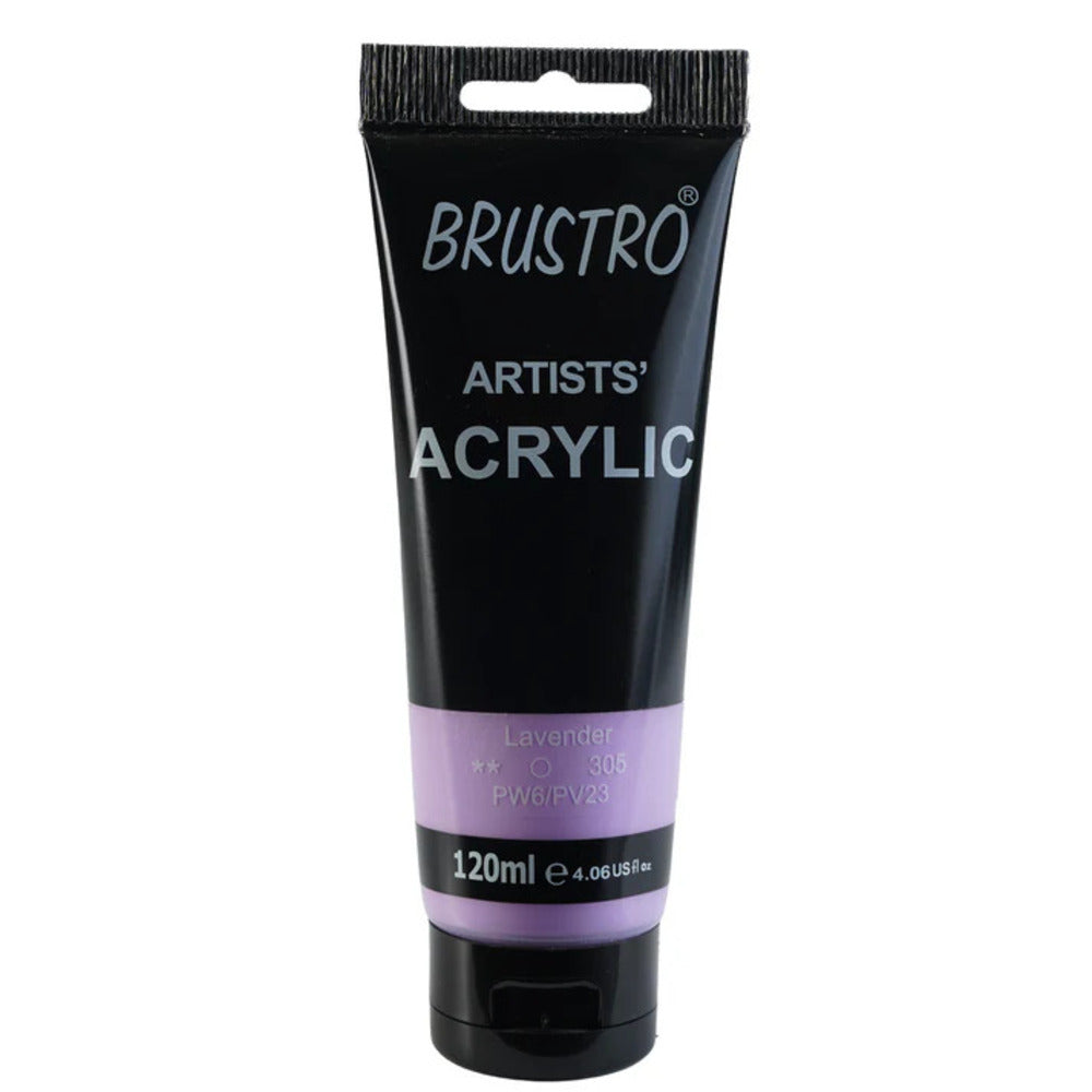 Brustro Acrylic Paint 120ml - Artist Grade Colours - Loose Tubes