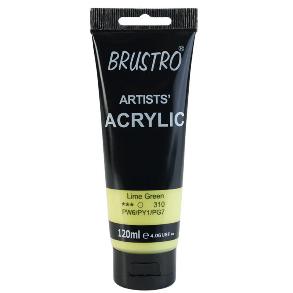 Brustro Acrylic Paint 120ml - Artist Grade Colours - Loose Tubes