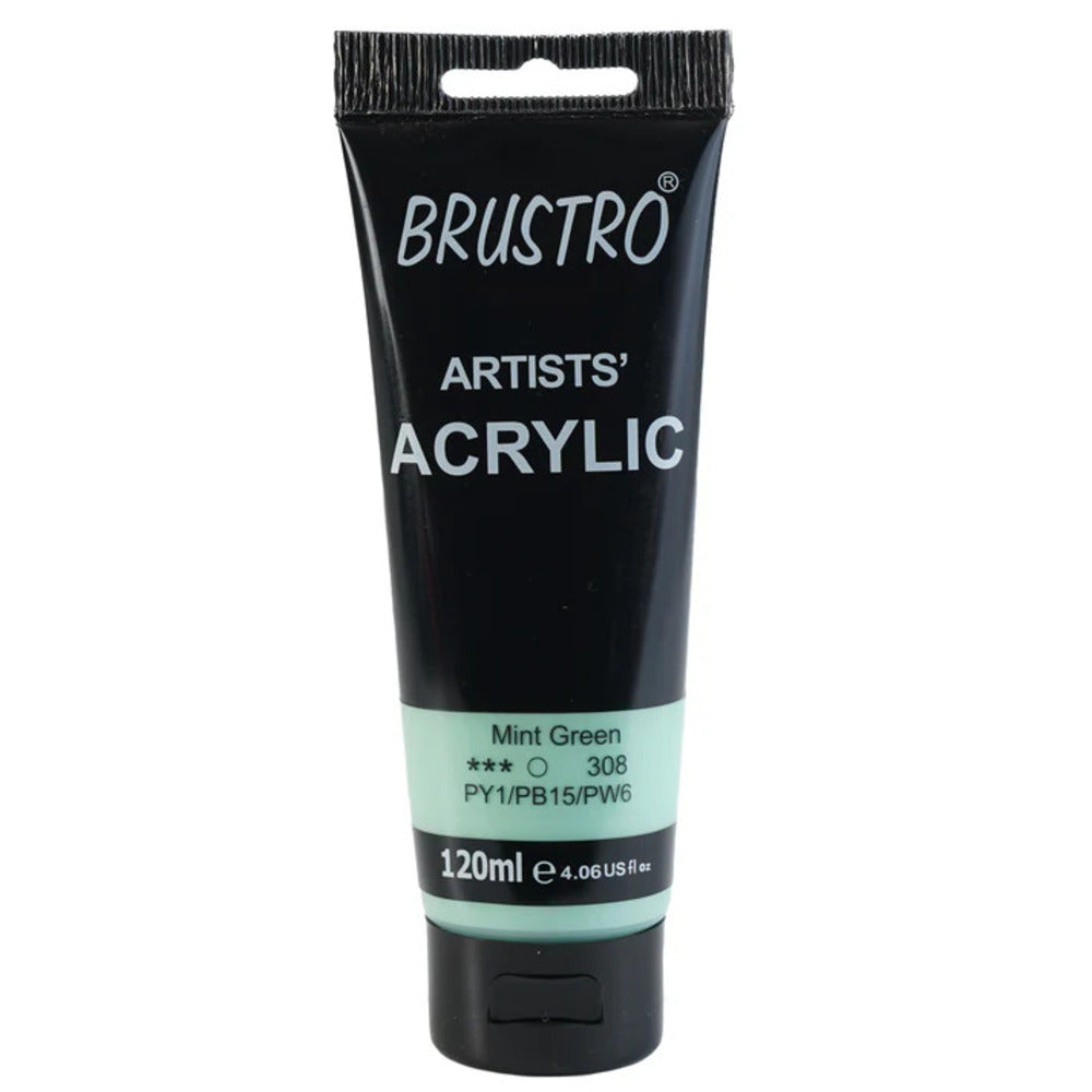 Brustro Acrylic Paint 120ml - Artist Grade Colours - Loose Tubes