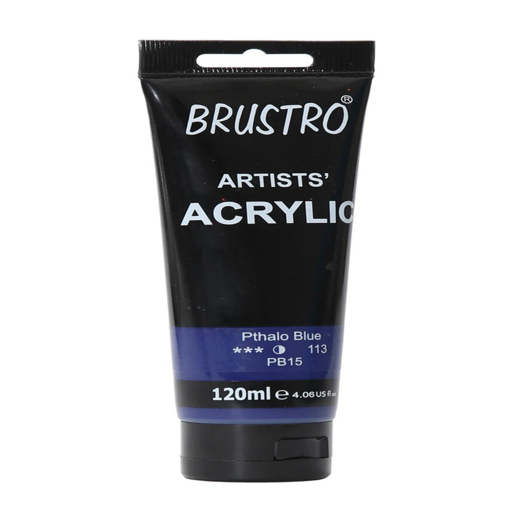 Brustro Acrylic Paint 120ml - Artist Grade Colours - Loose Tubes