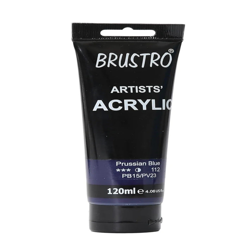 Brustro Acrylic Paint 120ml - Artist Grade Colours - Loose Tubes