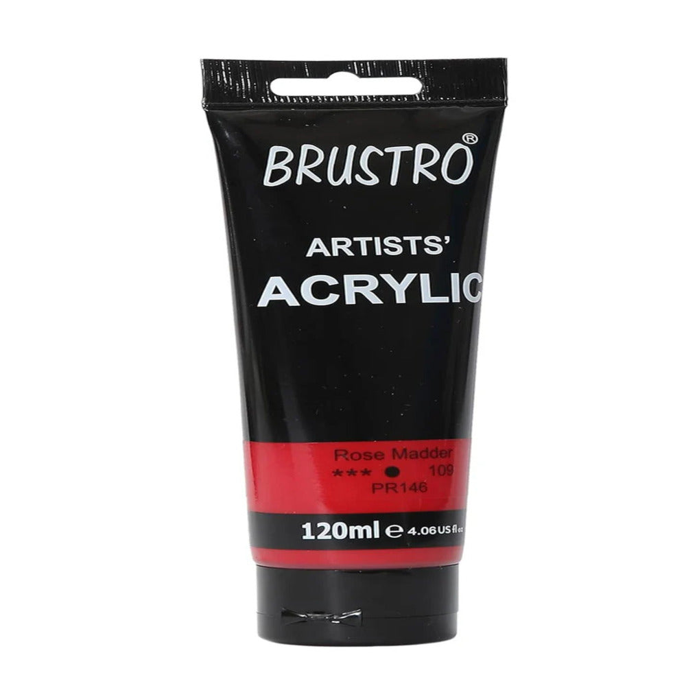 Brustro Acrylic Paint 120ml - Artist Grade Colours - Loose Tubes