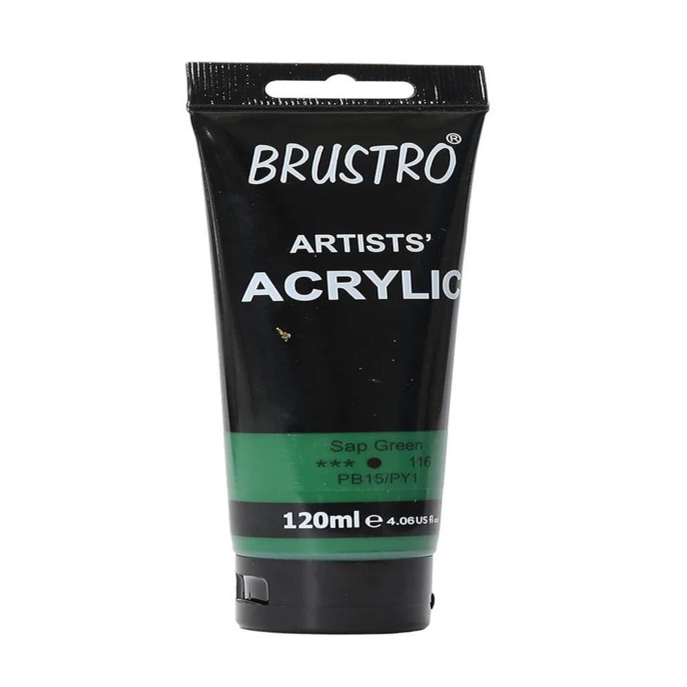 Brustro Acrylic Paint 120ml - Artist Grade Colours - Loose Tubes