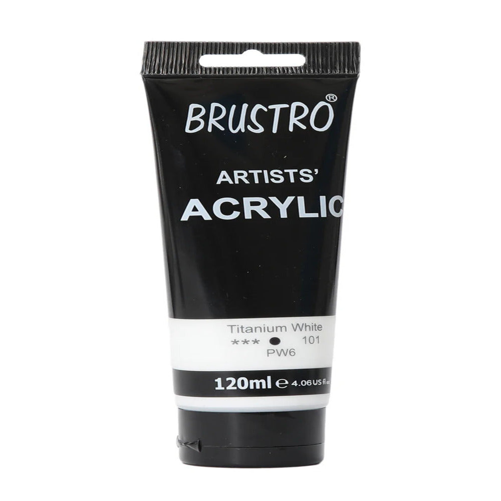 Brustro Acrylic Paint 120ml - Artist Grade Colours - Loose Tubes