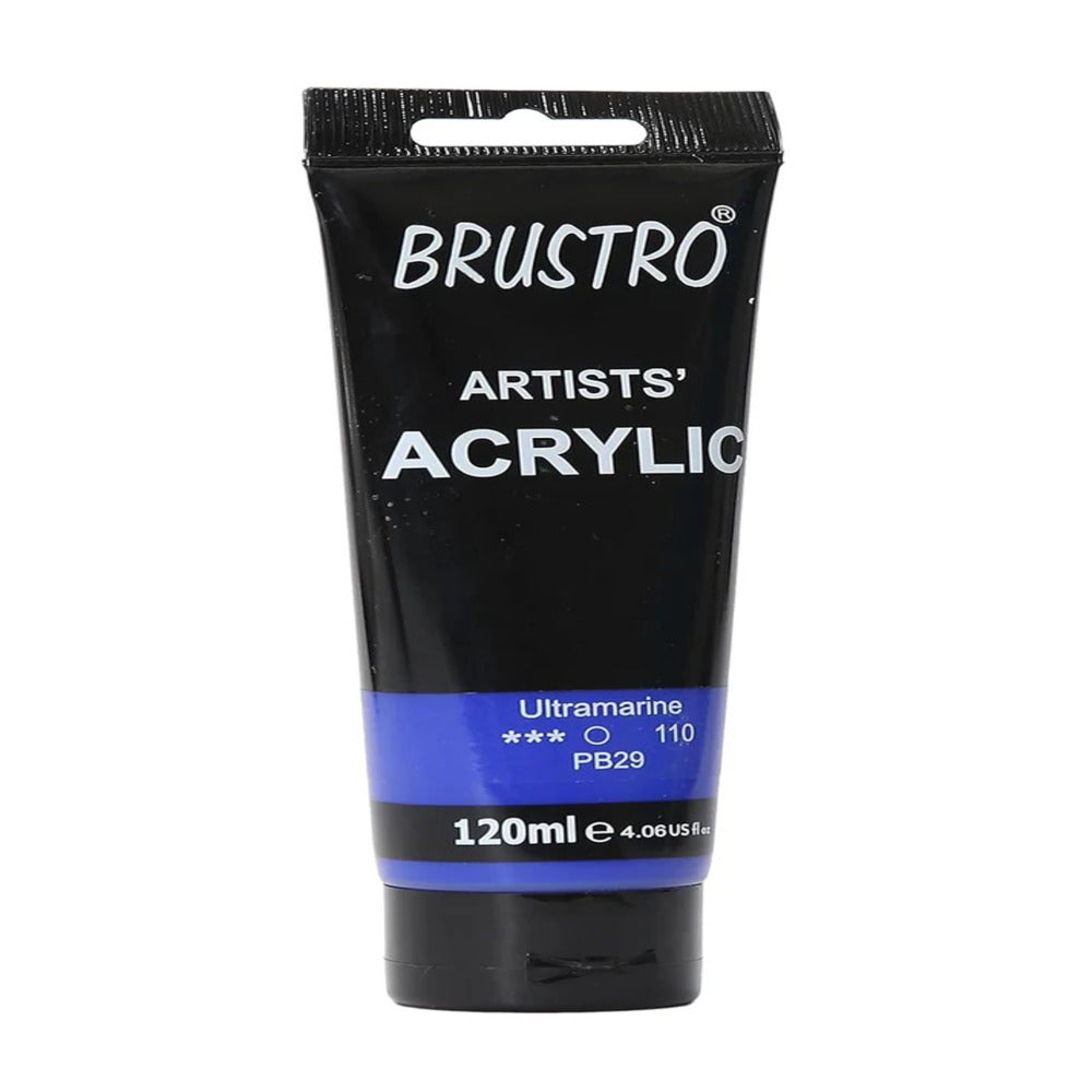 Brustro Acrylic Paint 120ml - Artist Grade Colours - Loose Tubes