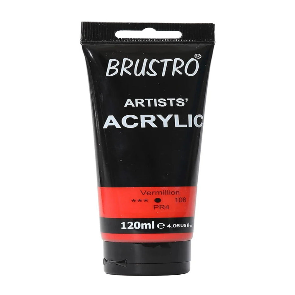 Brustro Acrylic Paint 120ml - Artist Grade Colours - Loose Tubes