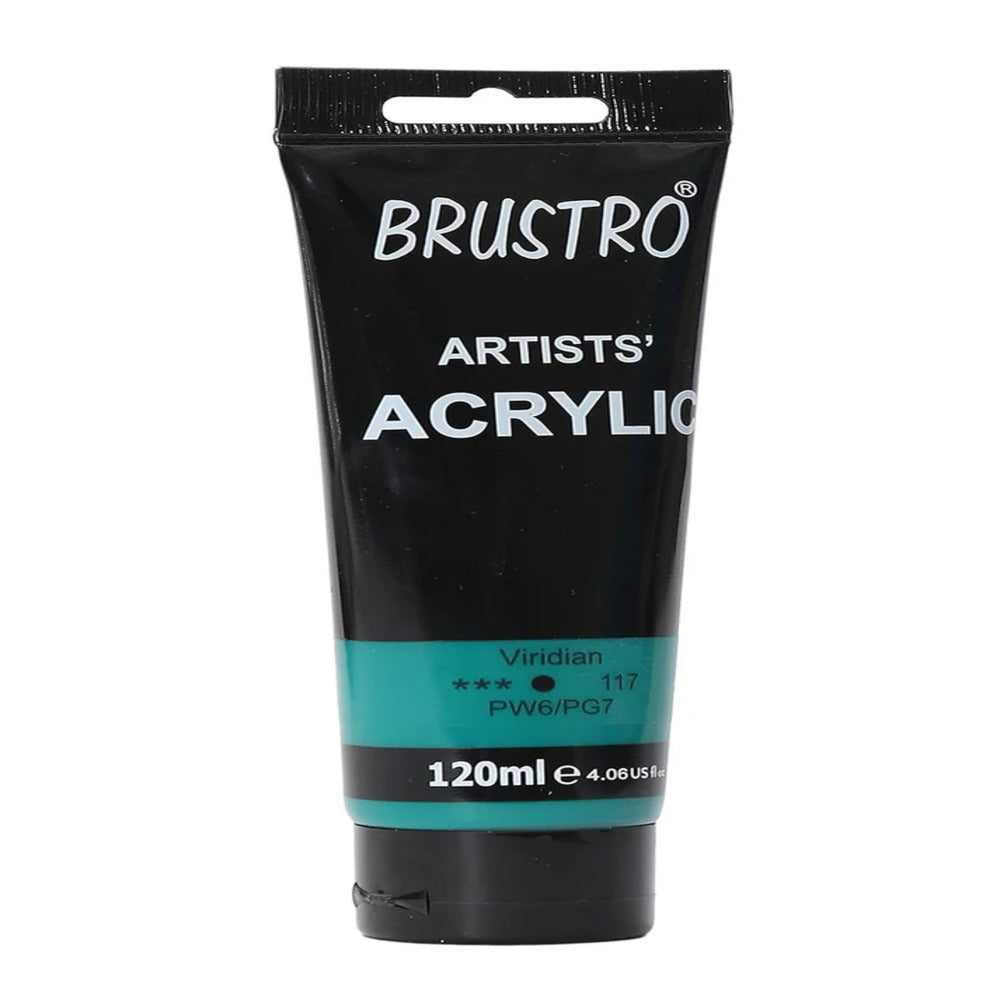 Brustro Acrylic Paint 120ml - Artist Grade Colours - Loose Tubes