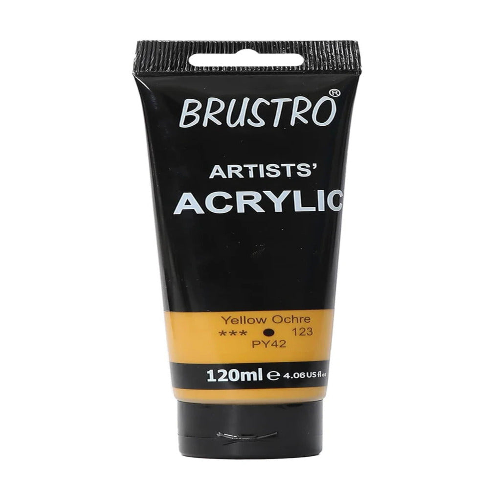 Brustro Acrylic Paint 120ml - Artist Grade Colours - Loose Tubes