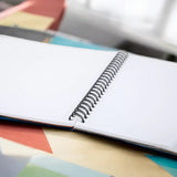 Close-up of paper texture on Brustro Artist Drawing Pad - 200 GSM