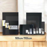 Brustro Artist Stitched Sketchbook All Variants with GSM Front View
