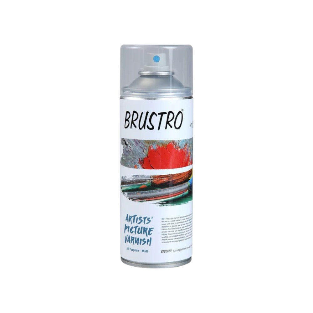 Brustro Matte Varnish Spray 400ml  Non-Reflective