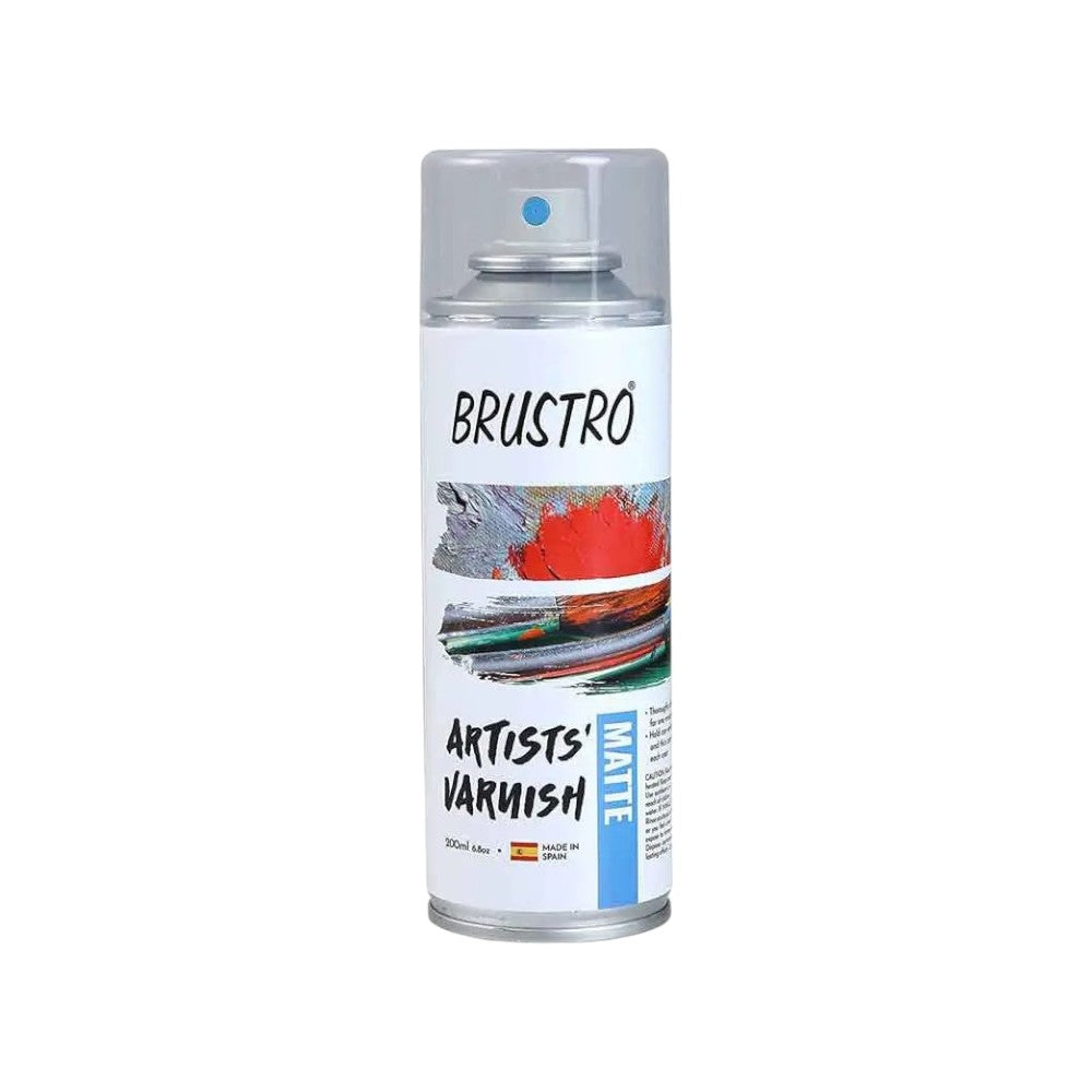 Brustro Matte Varnish Spray 200ml  Non-Reflective
