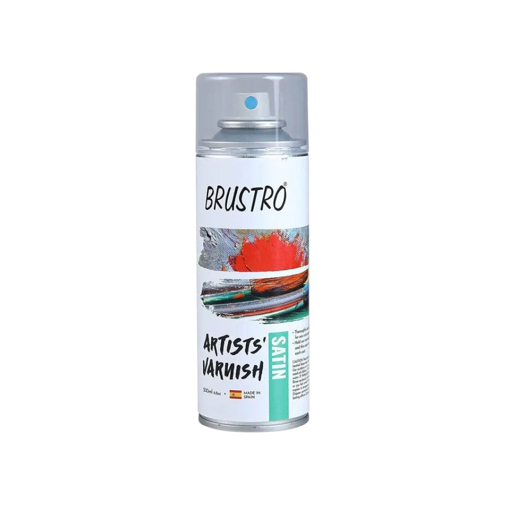 Brustro Satin Varnish Spray 200ml  Protective Art C