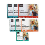 Brustro Watercolour Pad - 25% Cotton - Cold Pressed - 200/300 GSM
