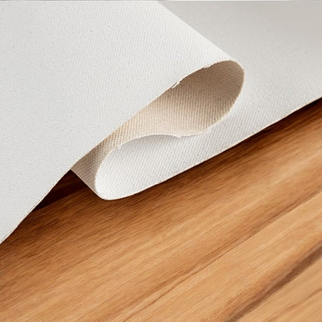 Camel Canvas Roll - 5 Metres - Fine & Medium Grain - Choose Size