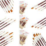 Camel Synthetic Gold Brushes - Round & Flat - Series 66 & 67