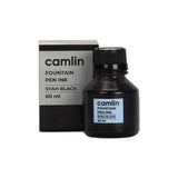 Camlin Fountain Pen Ink - 60ml - Non-Toxic, Water-Based Ink