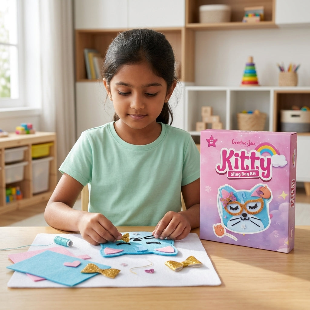 Creative Jack Kitty Sling Bag DIY Kit