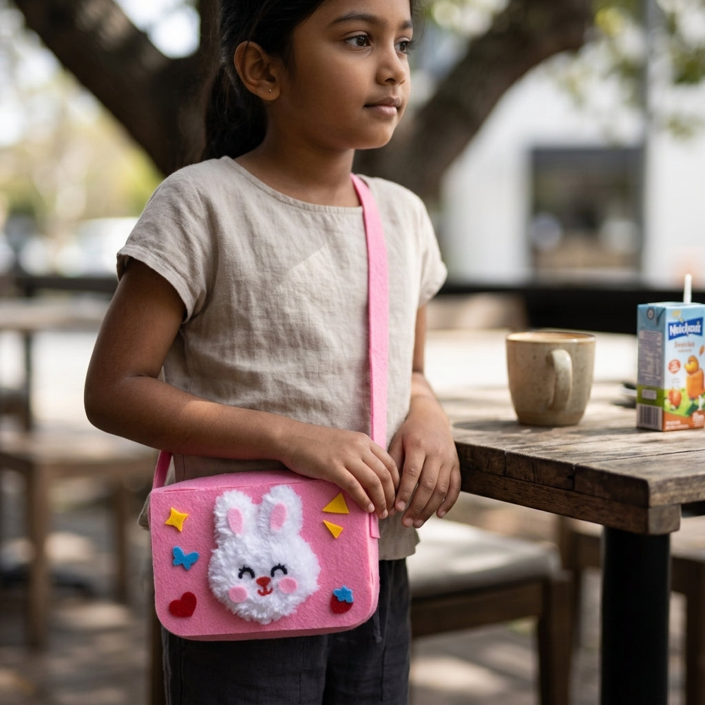 Creative Jack Love Pink Sling Bag Stitching Kit