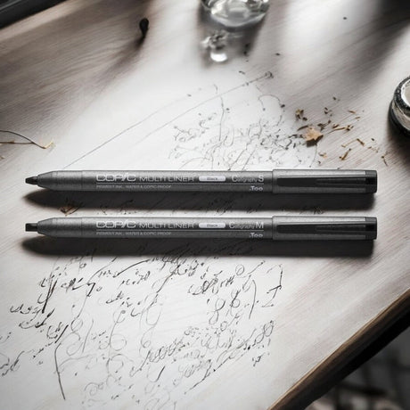 Copic Multiliner Black Calligraphy Pen - Choose Nib