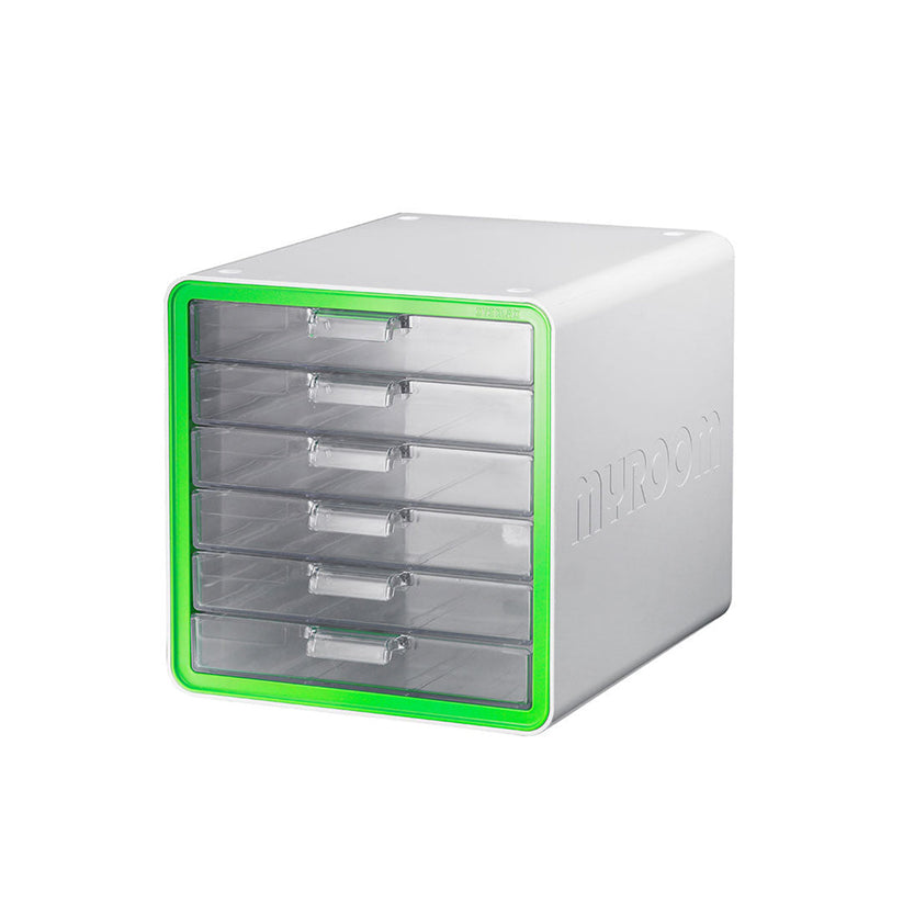 Litem My Room Multi-Cabinet 4 Drawer Green