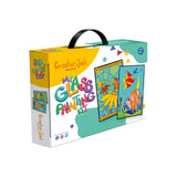 Creative Jack My Glass Painting Kit - Kids 6+ Age - Fish & Butterfly