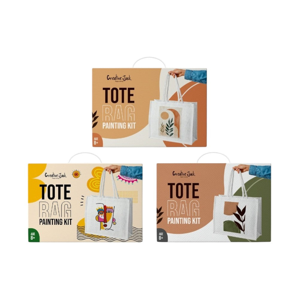Creative Jack Tote Bag Painting Kit for Kids Age 8 Plus - DIY Art Set