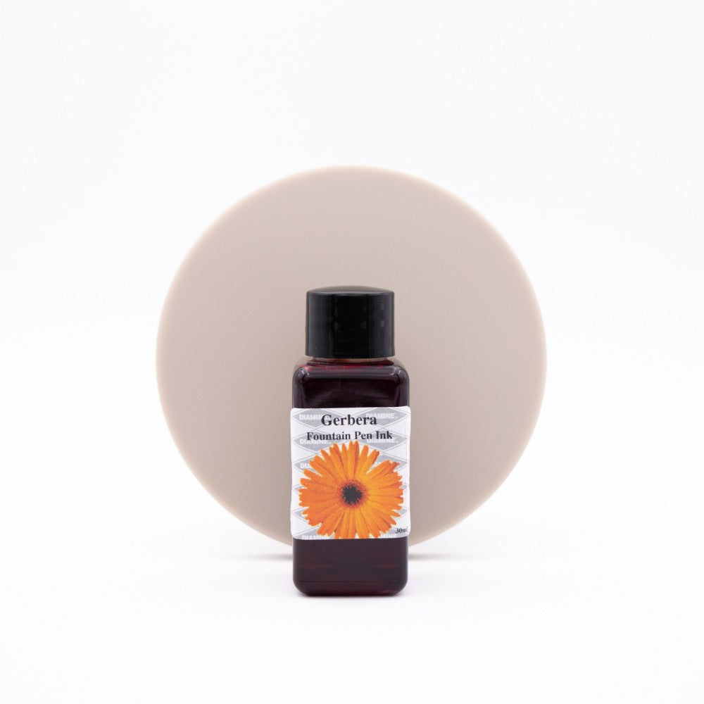 Diamine Fountain Pen Ink - 30ml Flower Bottle - Choose Shade