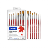 Doms Studio Artist Paint Brushes Loose & Sets of Round, Flat & Combo