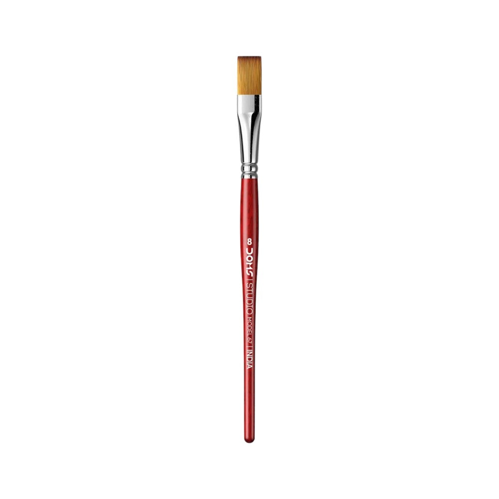 Doms Studio Artist Paint Brushes Loose & Sets of Round, Flat & Combo