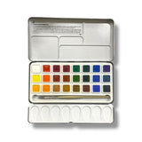 Doms Amariz Artists Watercolour Cakes - 24 Vibrant Shades