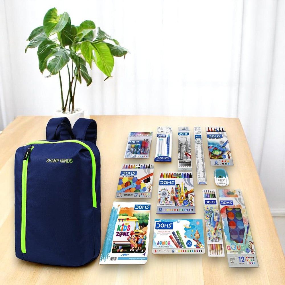 Doms Art Gear Kit - 13-Piece All-in-One Artist Set