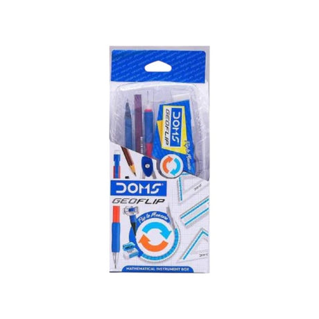 Doms Geoflip Mathematical Instrument Box - Geometry Set Doms