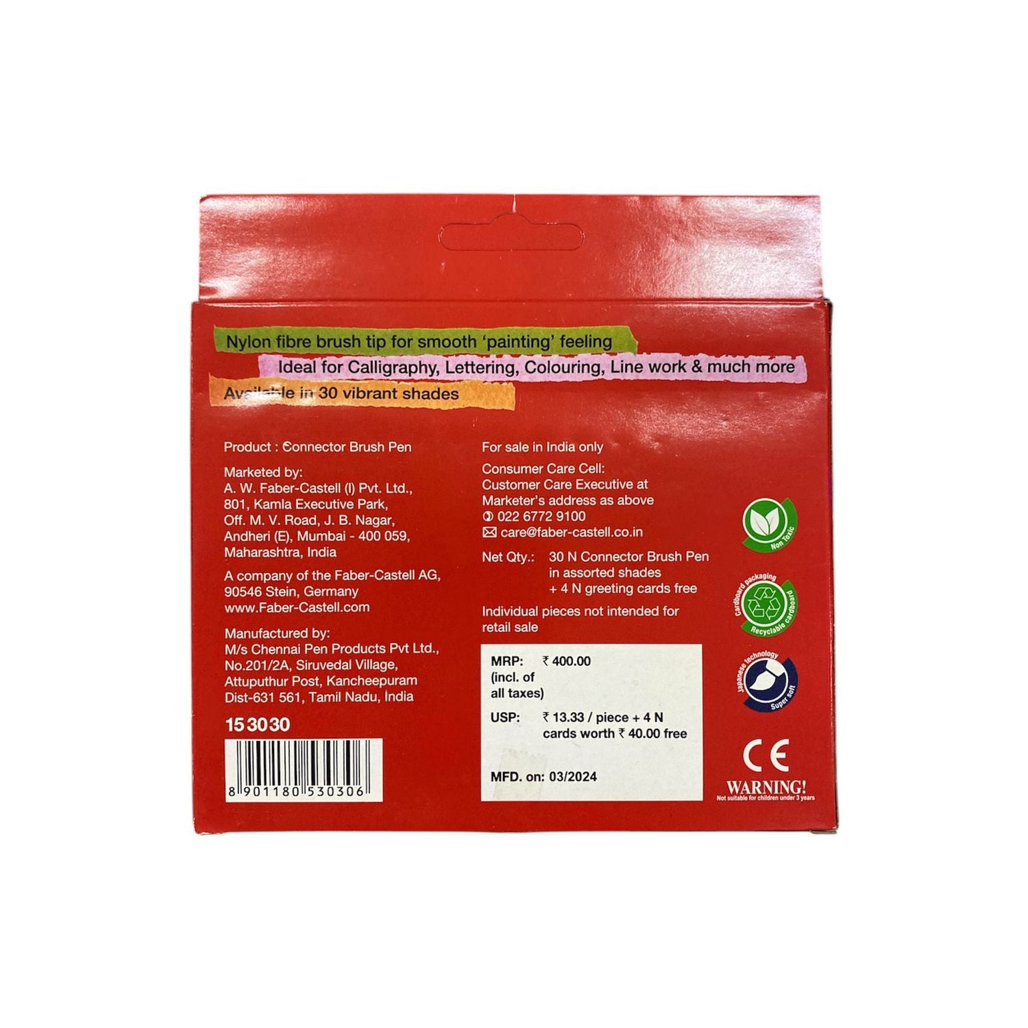 Faber Castell Connector Brush Pen Sets