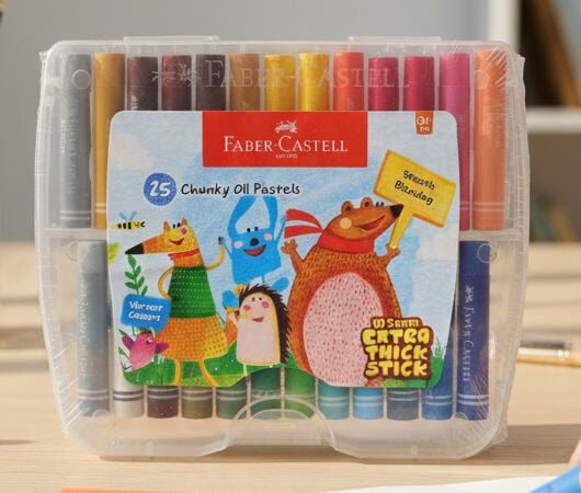 Faber Castell Oil Pastels 12 Shades