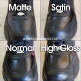 Shoes with Angelus Applied Finishers