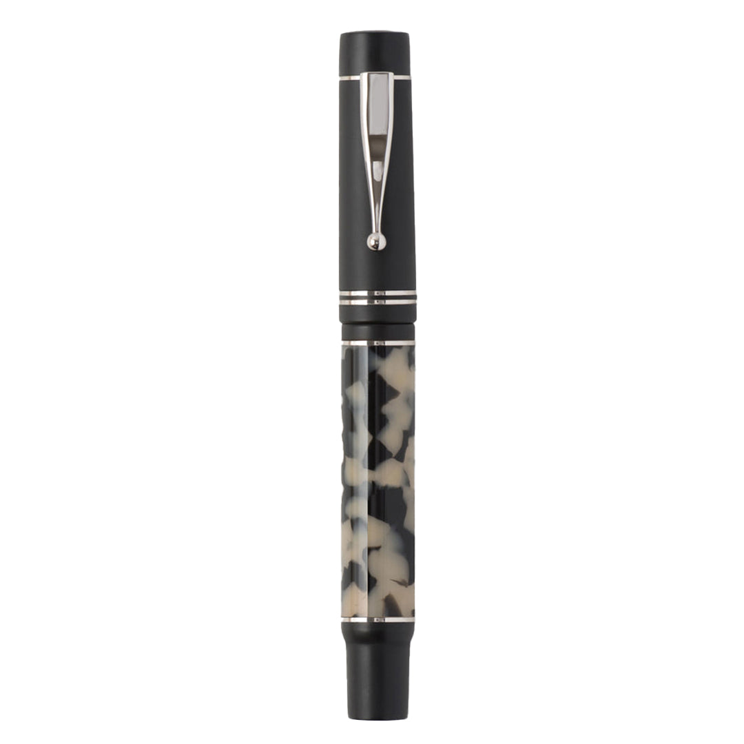 Gioia | Alleria | Fountain Pen | Tramonto | Shinny Black | Rhodium Trims Gioia