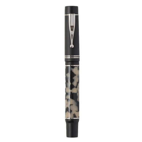 Gioia | Alleria | Fountain Pen | Tramonto | Shinny Black | Rhodium Trims Gioia