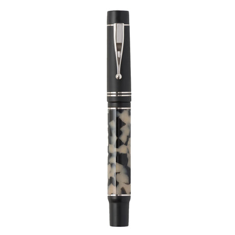 Gioia | Fountain Pen | Alleria | Tramonto Sand Black | Rhodium Trims | Resin Gioia