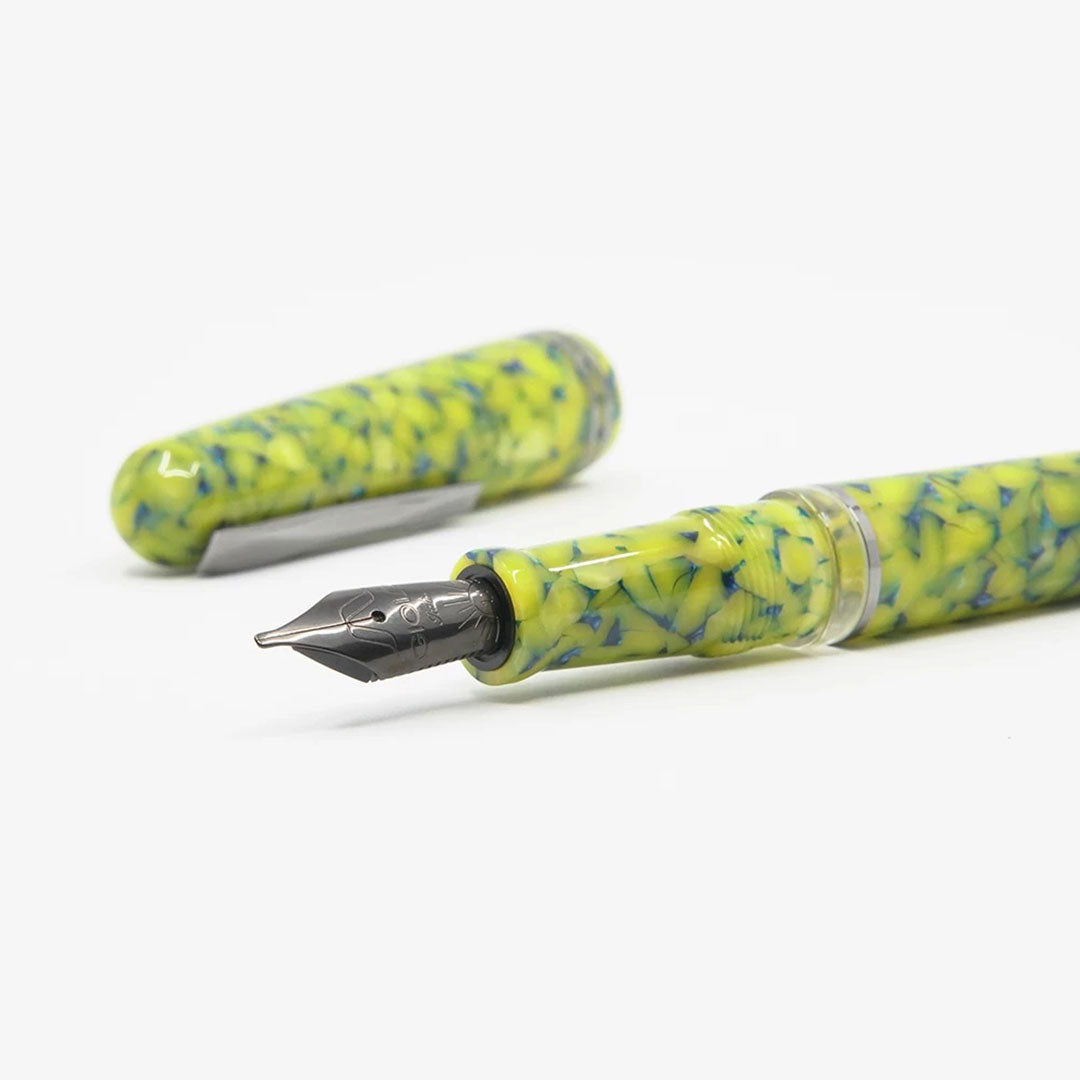 Gioia | Metis Fountain Pen | Colibri Black Trims | Medium Nib Gioia