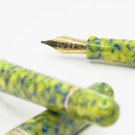 Gioia | Metis Fountain Pen | Colibri Gold | Broad Nib Gioia