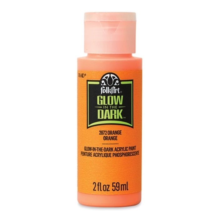 Folk Art Glow In The Dark Acrylic Paints ( Loose )