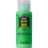 Folk Art Glow In The Dark Acrylic Paints ( Loose )