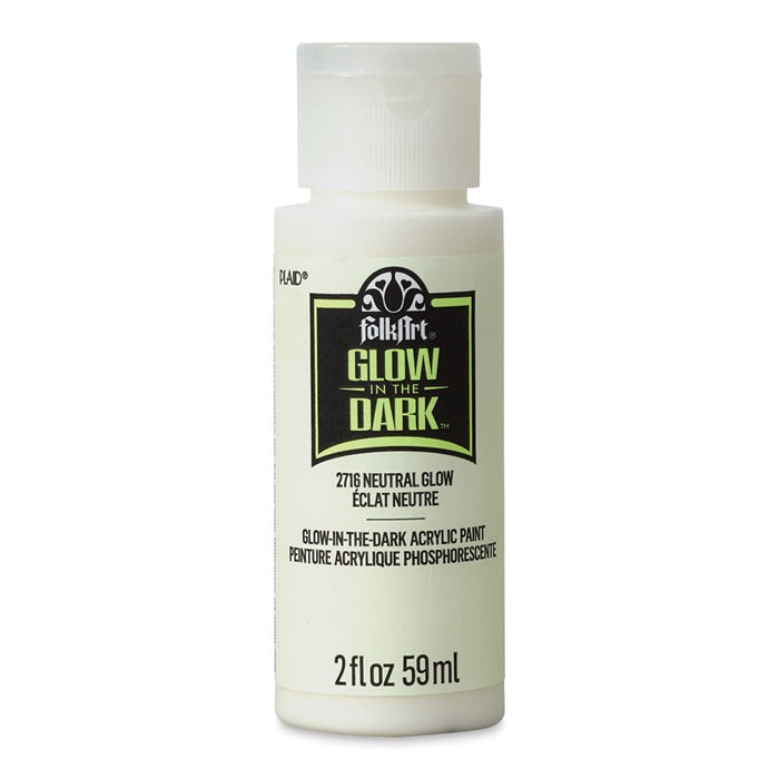 Folk Art Glow In The Dark Acrylic Paints ( Loose )